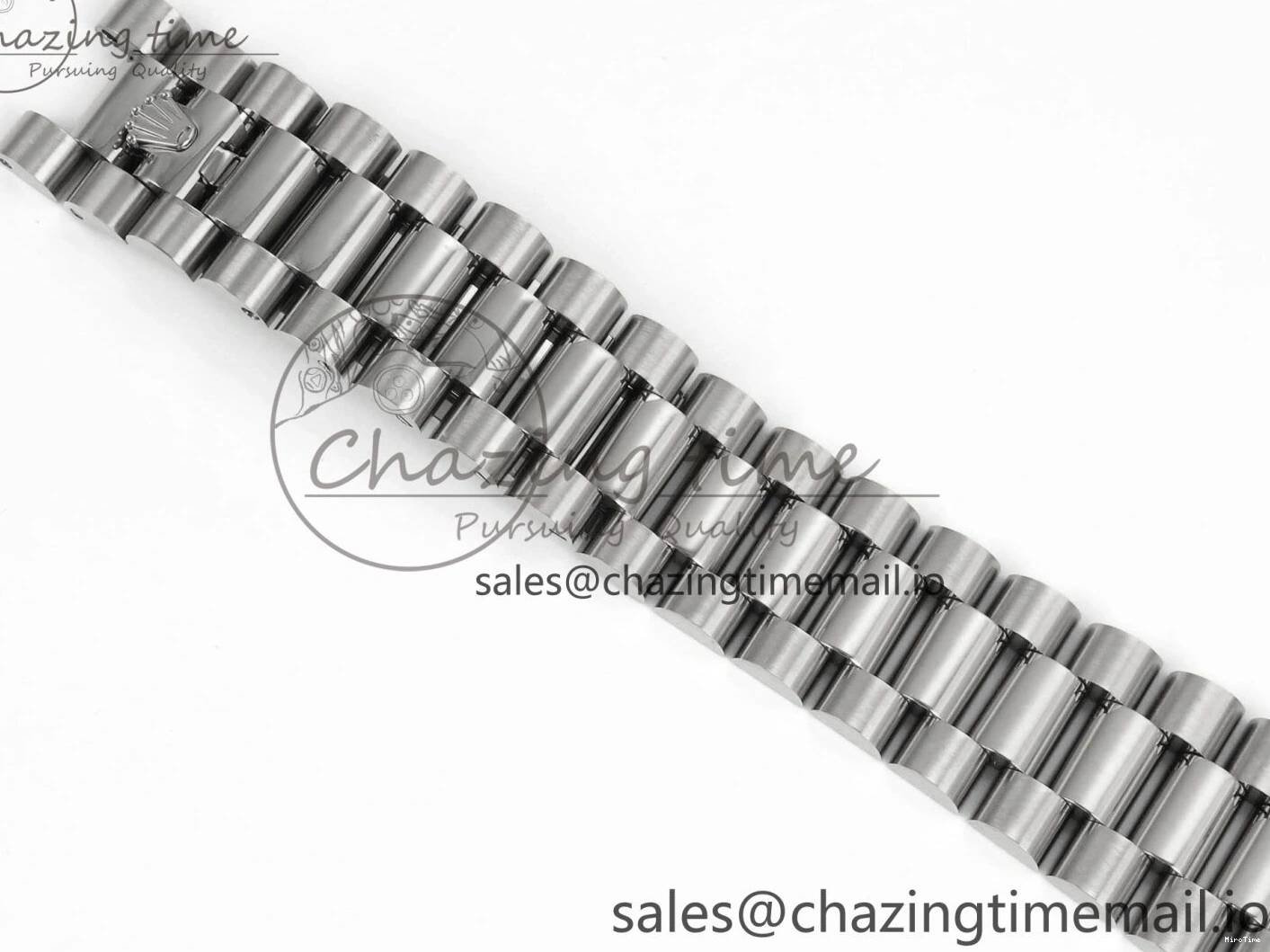 MiroTime 0214 Day Date 36 YG 128236 KF 1:1 Best Edition Ice Blue Crystal Dial on President Bracelet A2836 (Gain Weight) Modern 500